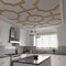 Ekena Millwork 66 56W x 66 56H x 38T Large Bradley Decorative Fretwork Wood Ceiling Panels Wood Paint Grade CELW67X67X0375BRDMF - alternate 10